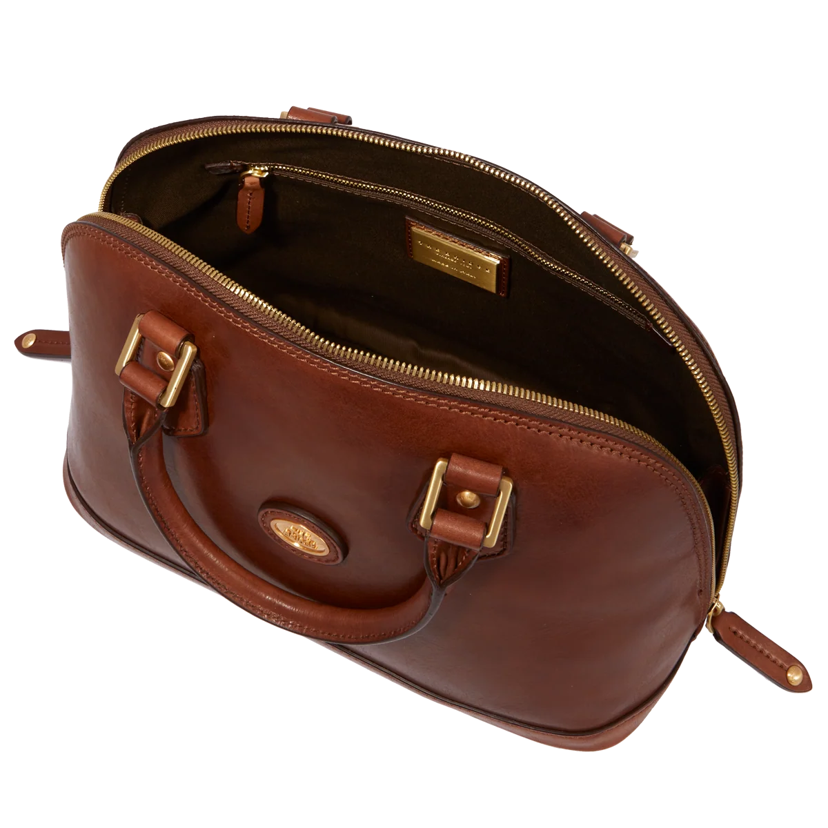 The Bridge Lederhandtasche mit Schulterriemen